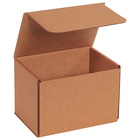 Bsc Preferred 7 x 5 x 5'' Kraft Corrugated Mailers, 50PK M755K
